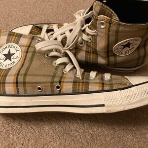 Converse Black and White High-Top Sneakers